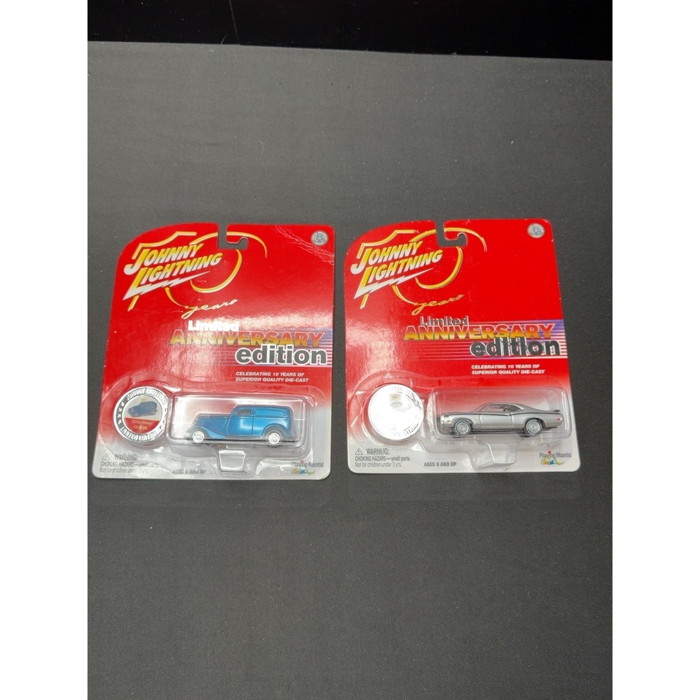Johnny Lightning 10th Anniversary 33 Ford 71 Mercury Cyclone 2 Car Lot
